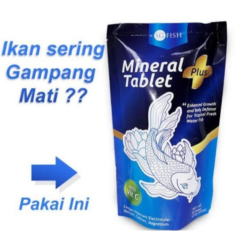 

Mineral tablet plus satuan atau eceran
