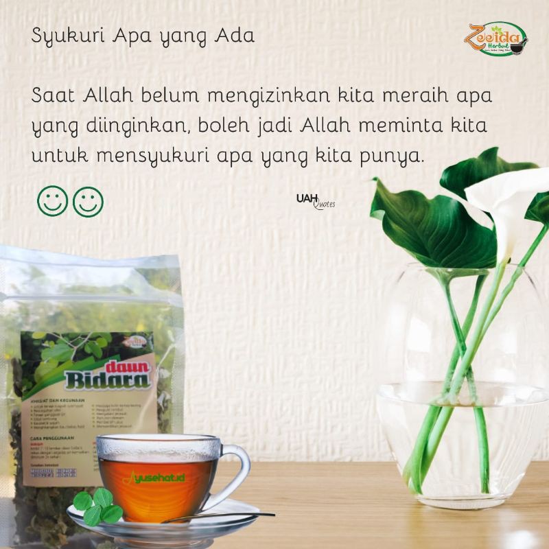 

Teh Tubruk Daun Bidara