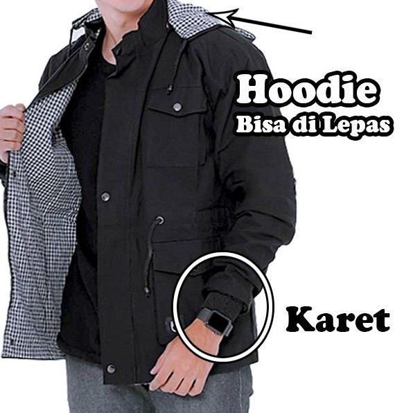 Ready Jaket Parka Pria Green Dickies Polos Orginal L XL Grosir Grosir