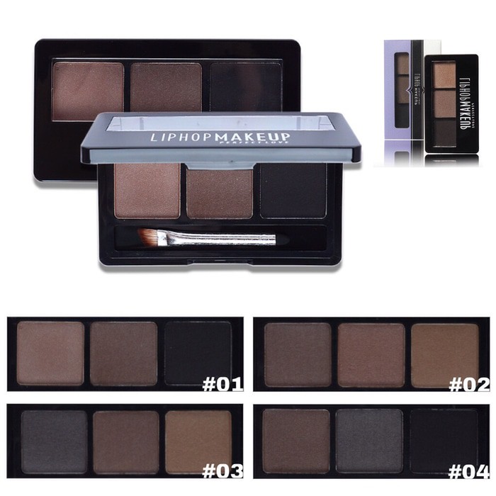 EYEBROW POWDER by LIPHOP - ORI (WATER-PROOF/NATURAL LOOK)