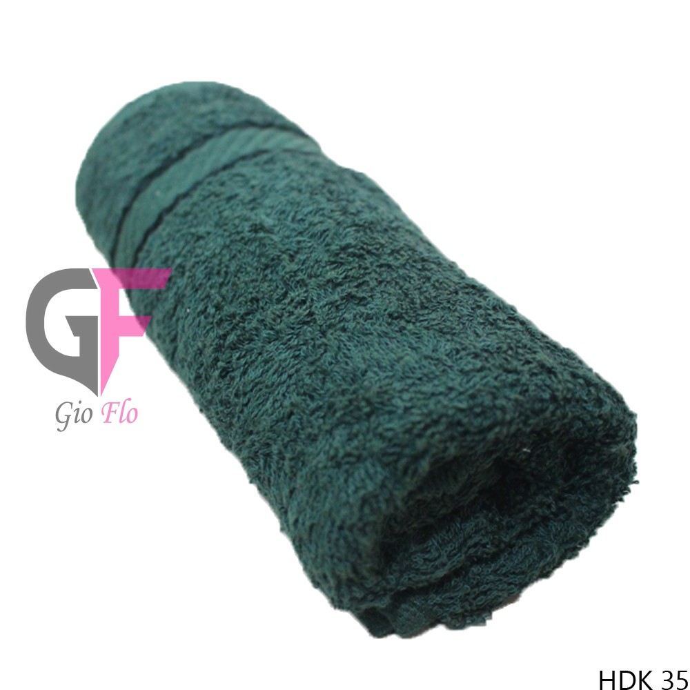 GIOFLO Handuk Wajah Dewasa Dark Green / HDK 35