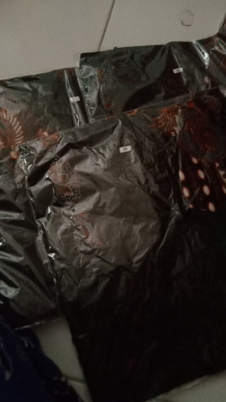 New Arrival Tunik Batik Wanita Motif Nagasakti Zipper Depan M L Xl Xxl Xxxl