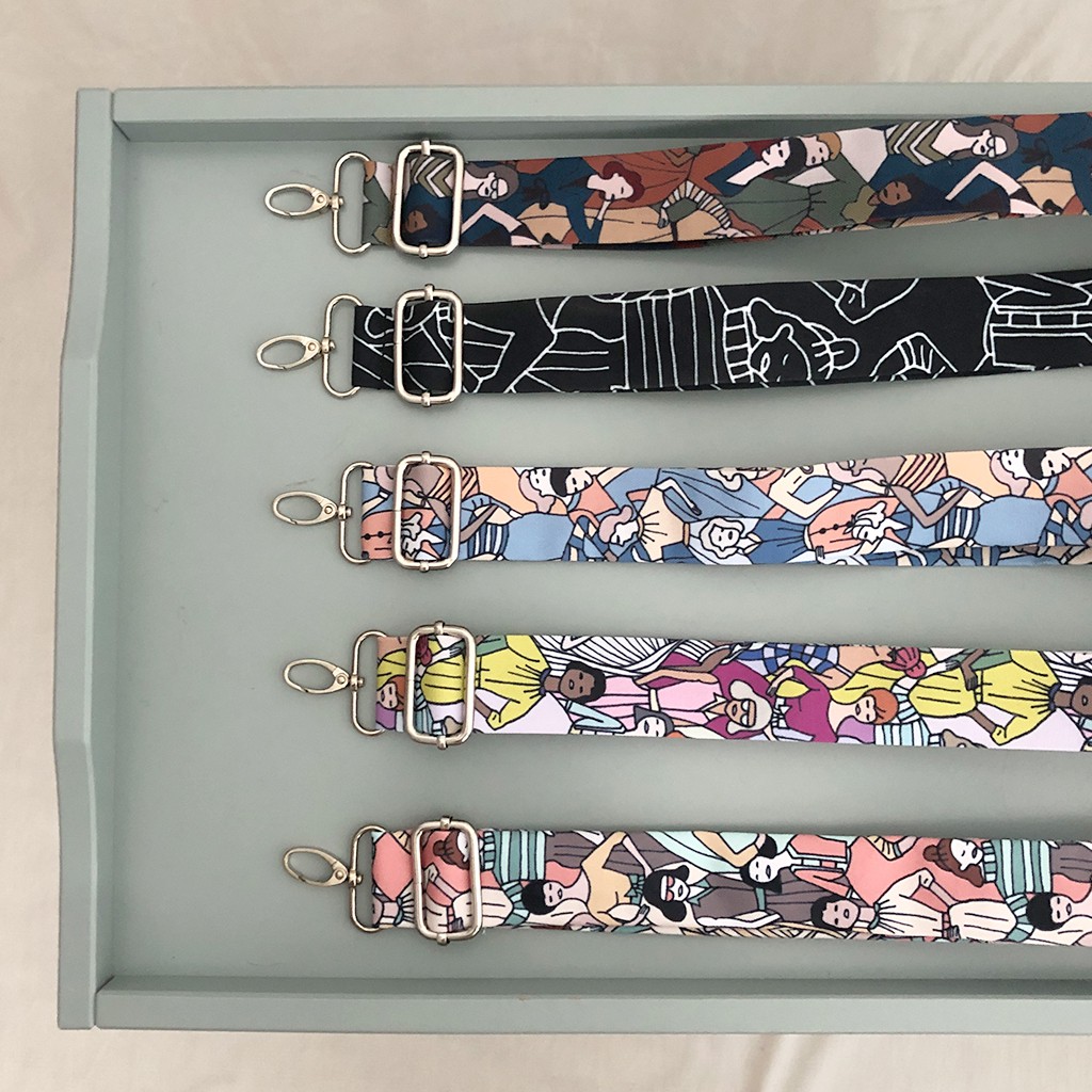 Toteyama - Strap Tas Tebal Panjang - Seri Ladies