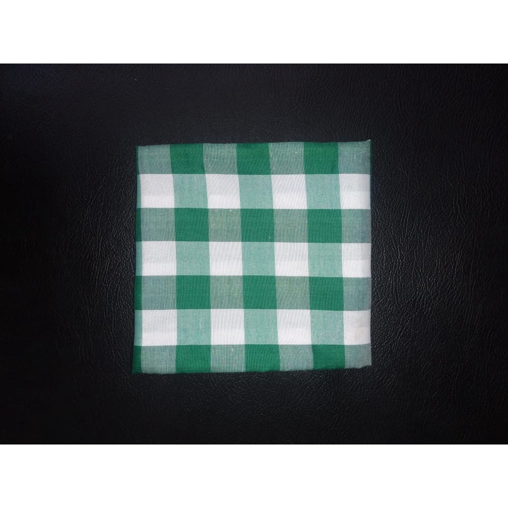 Kain Kotak-kotak Gingham CATUR / 3 cm Lebar 150 cm/1,5 Meter HARGA 1 ROLL  Bahan Katun Polyester Kain Estetik Gaya Korea