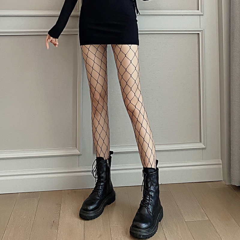 [LS] Large Scale Fishnet Tights Stocking Jaring Besar 8427