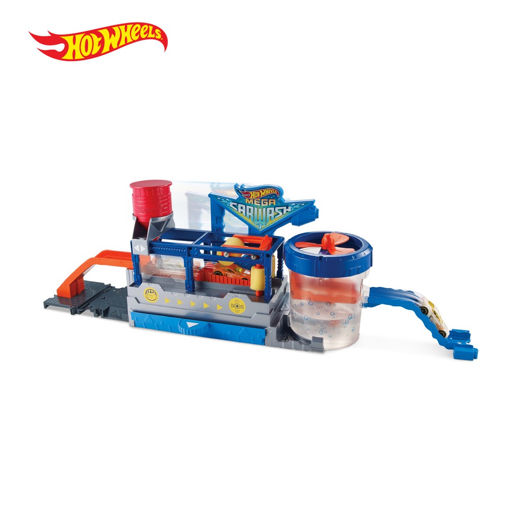 hot wheels mega car wash set