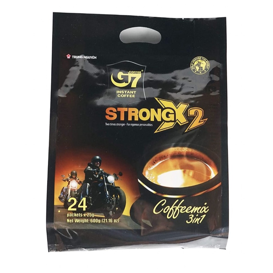 

G7 Instan Coffee 3in1 Strong Coffemix isi 24 Sachet