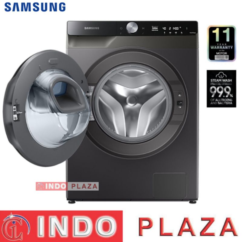 MESIN CUCI SAMSUNG FRONT LOADING WD11T754DBX 11 Kg INVERTER With DRYER - ADD WASH - ECO BUBBLE - AI CONTROL