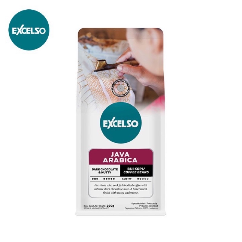 

EXCELSO JAVA ARABICA BIJI 200 GRAM