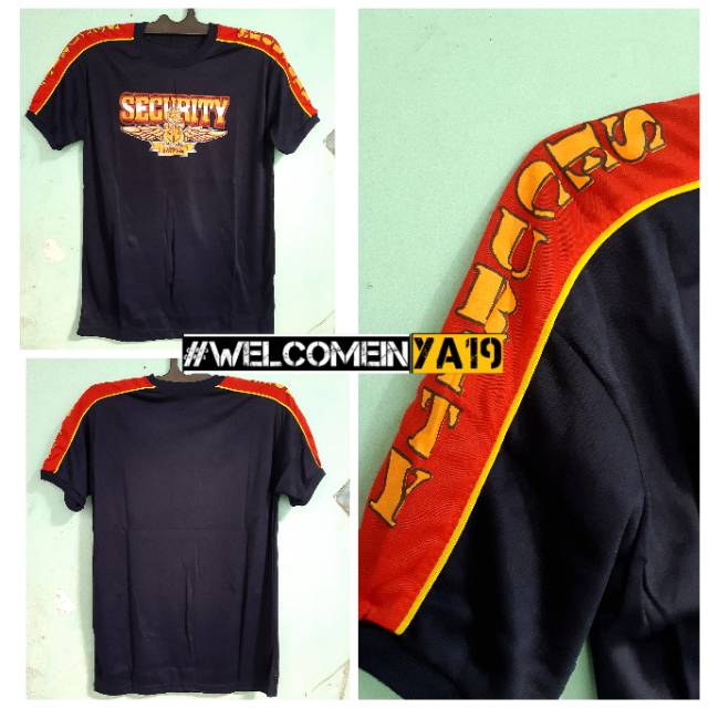 Kaos Pendek Fyping Security / Satpam