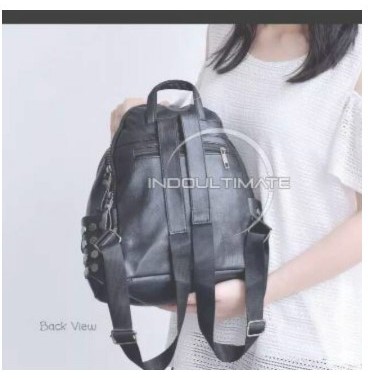 Tas Ransel Wanita IM LF-8091 / Tas Fashion Import / Tas Sekolah Anak / BACKPACK CEWEK IMPORT