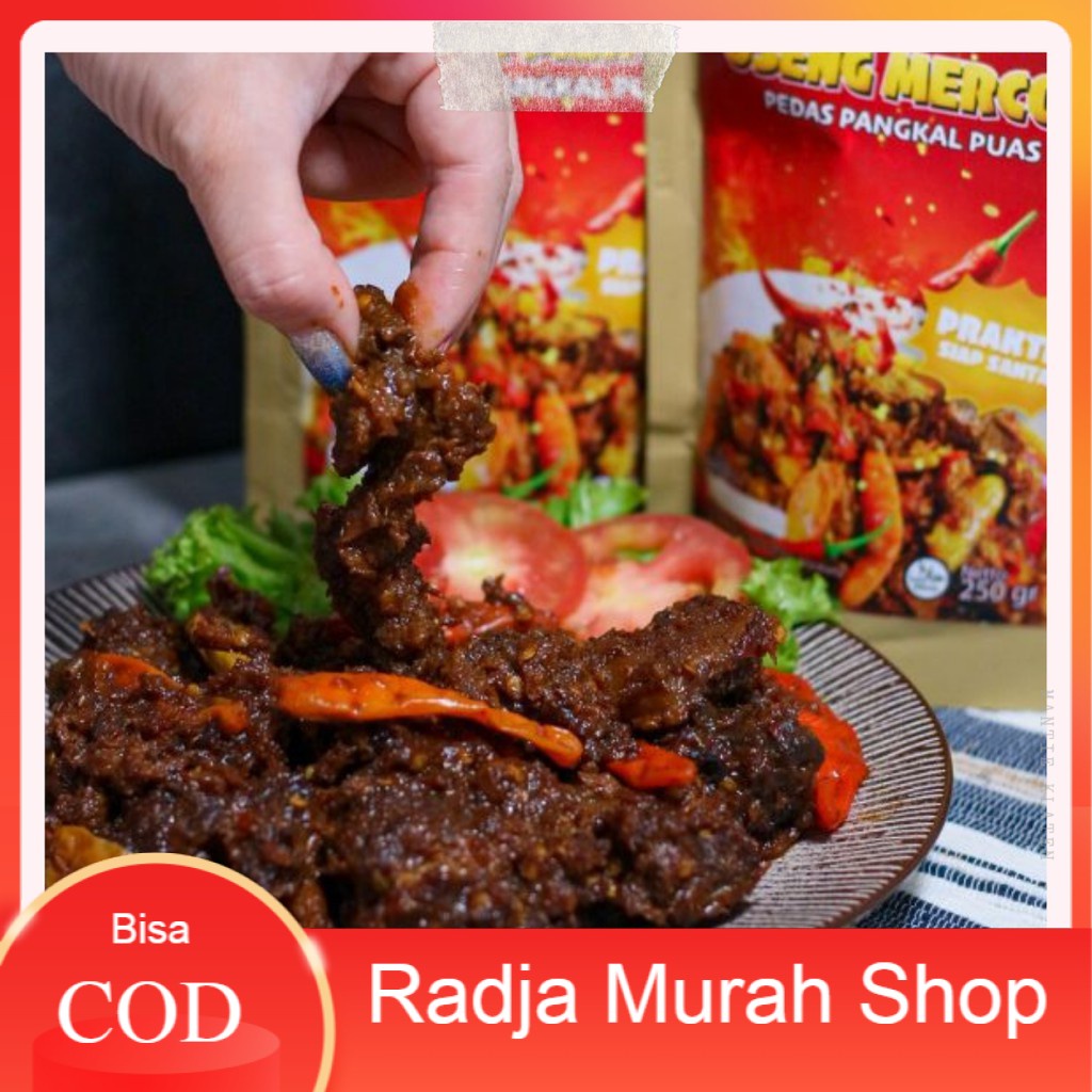 

BOLOSEGO OSENG MERCON IGA SAPI 100%! MAKANAN SIAP SAJI PRAKTIS KHAS YOGYAKARTA PEDAS NAMPOL HALAL