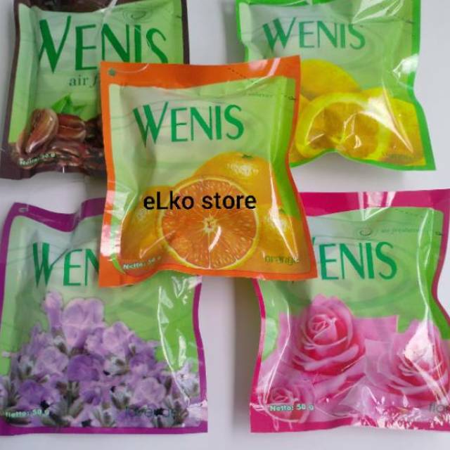 Pengharum ruangan pewangi mobil gantung wenis air