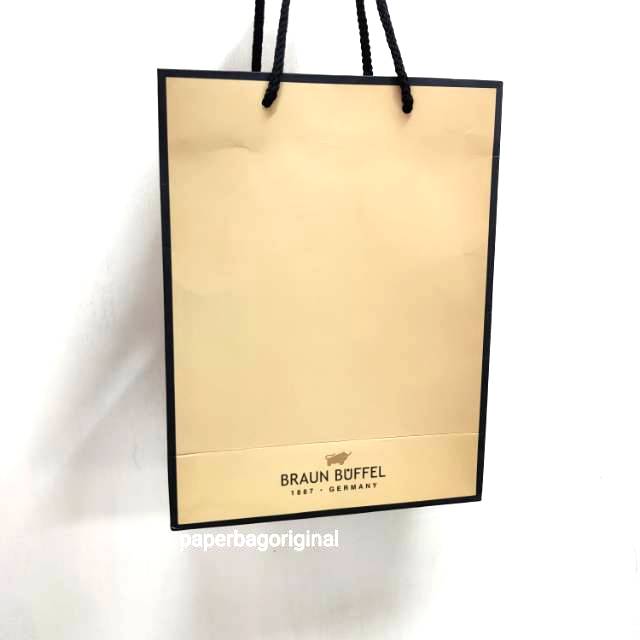 

Braun Buffel Paperbag Original Paper Bag Authentic