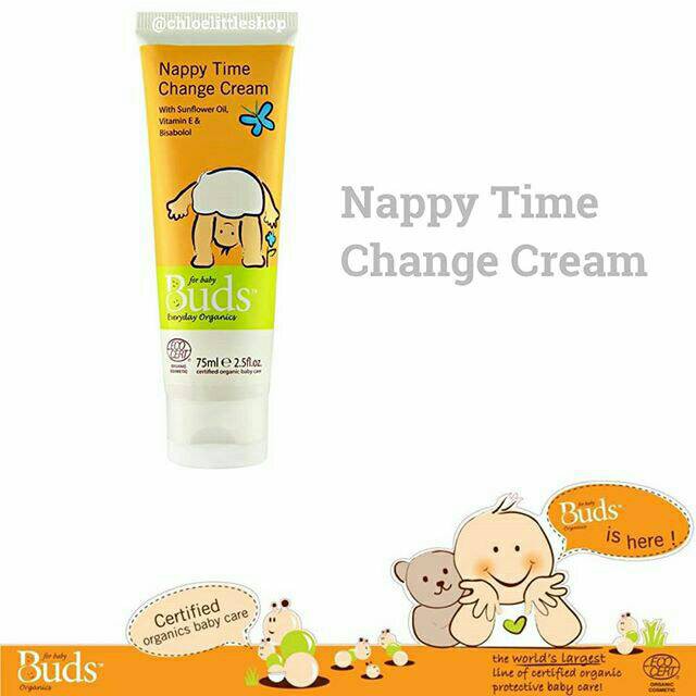 Buds Nappy Time Change Cream 75ml