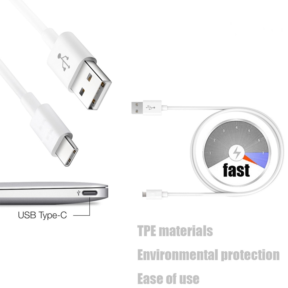 Kabel data tipe C Kabel pengisian USB 3.1 Kabel tipe C Kabel transmisi super cepat 5A sinkronisasi USB kecepatan tinggi dan kabel pengisian daya