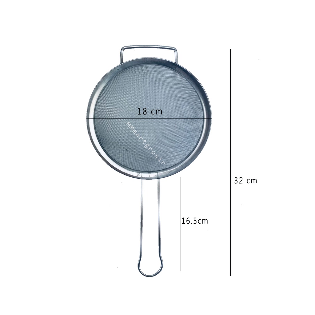 Saringan Stainless / Saringan Serbaguna / Saringan Masak / Uk.18 cm