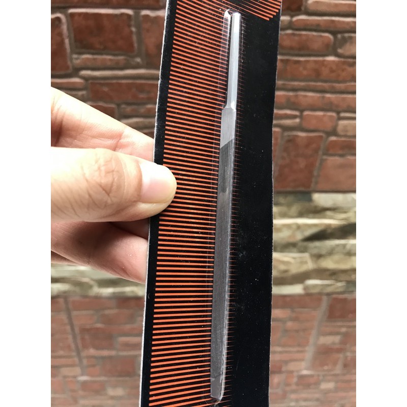 Kikir BAHCO Segitiga 4in - Slim Taper File 4in 100mm - Kikir Gergaji Kikir Blister Segitiga Kurus