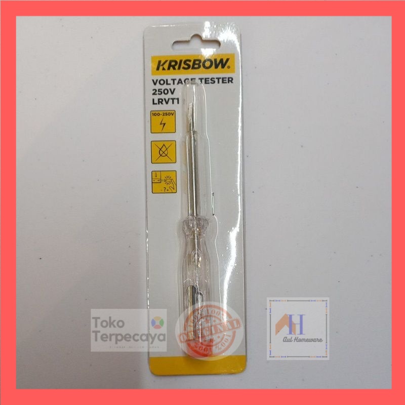 Tespen  Krisbow Alat Ukur Tegangan Listrik