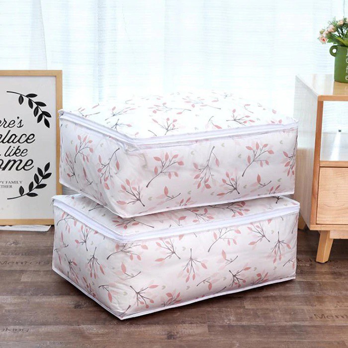 Tempat Penyimpanan Bed Cover Selimut Pakaian Storage Bag Serbaguna Waterproof - Tempat Penyimpanan Selimut Dan Pakaian Praktis Rapih Blanket And Clothes Storage Bag Bag Selimut