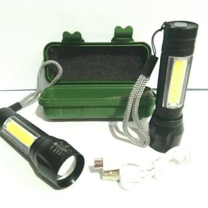 Senter Swat Mini Zoom / Senter Police LED - U3 5.0