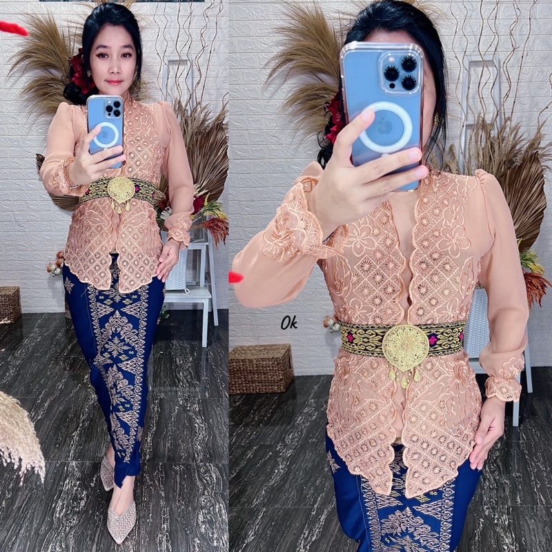 kebaya jadi bordiran terlaris