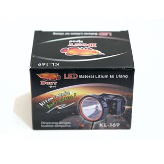 Senter Kepala Headlamp Anti Air Dony Head KL-169 Sinar