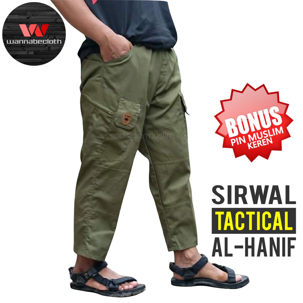 Sirwal Celana Sirwal Pria Sirwal Tactical Sirwal Pria Al Hanif Sirwal