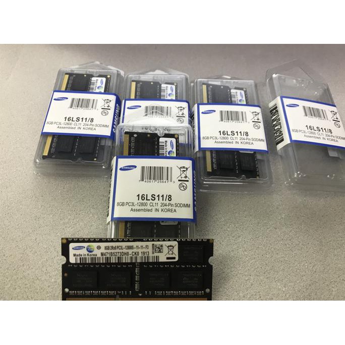 RAM MEMORY SAMSUNG DDR3 8GB PC12800 1600MHZ (LV) SODIMM Komputer & Laptop | Komponen Laptop | RAM