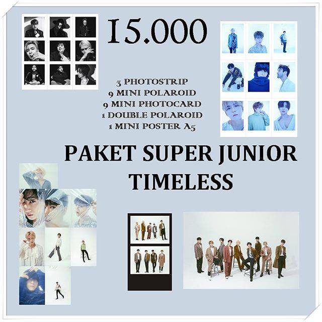 PAKET SUPER JUNIOR TIMELESS