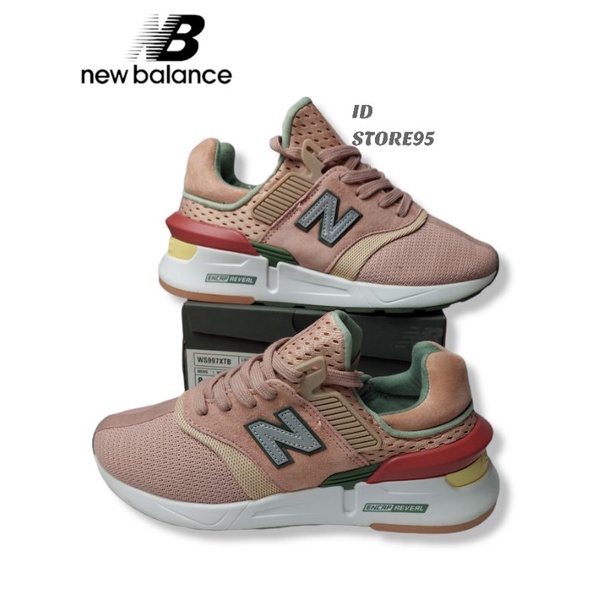 SEPATU NEW BALANCE 997 PINK WOMEN/SEPATU NB 997/SEPATU SNEAKER WANITA