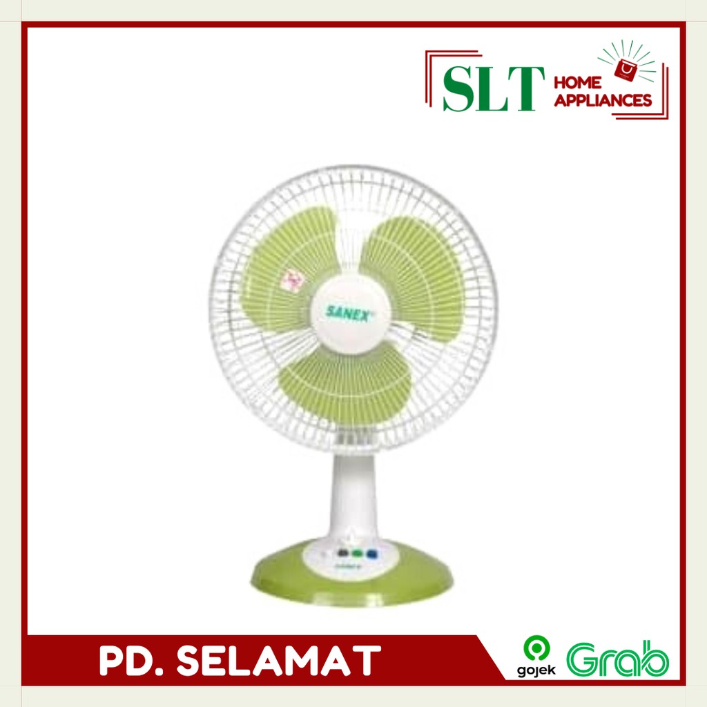 Sanex Kipas Angin Meja 8 Inch Desk Fan Kipas Muter