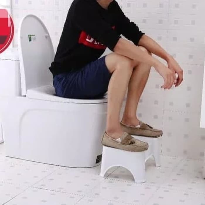 FOLDING SQUATTING STOOL PIJAKAN KAKI TOILET DUDUK buat lansia