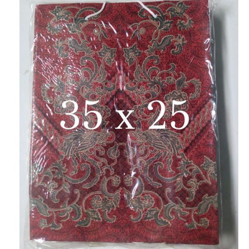 

(12pc) Paperbag Batik 35x25