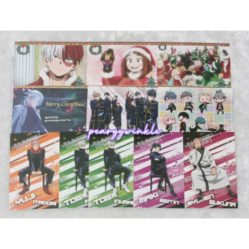 BNHA - VS Ambivalenz - Tougen Anki - Jujutsu Kaisen Postcard (Ready Stock)