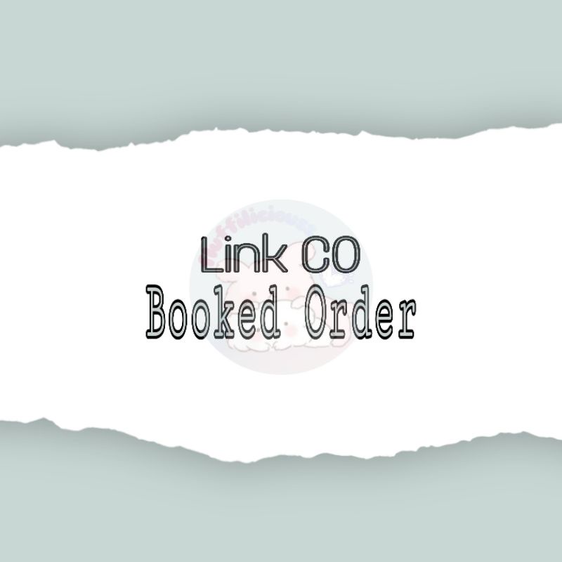 

CO Booked Order