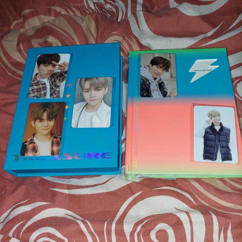 pc treasure CH3 AR jihoon, yedam & FA junghwan, benefit ktown yoshi set