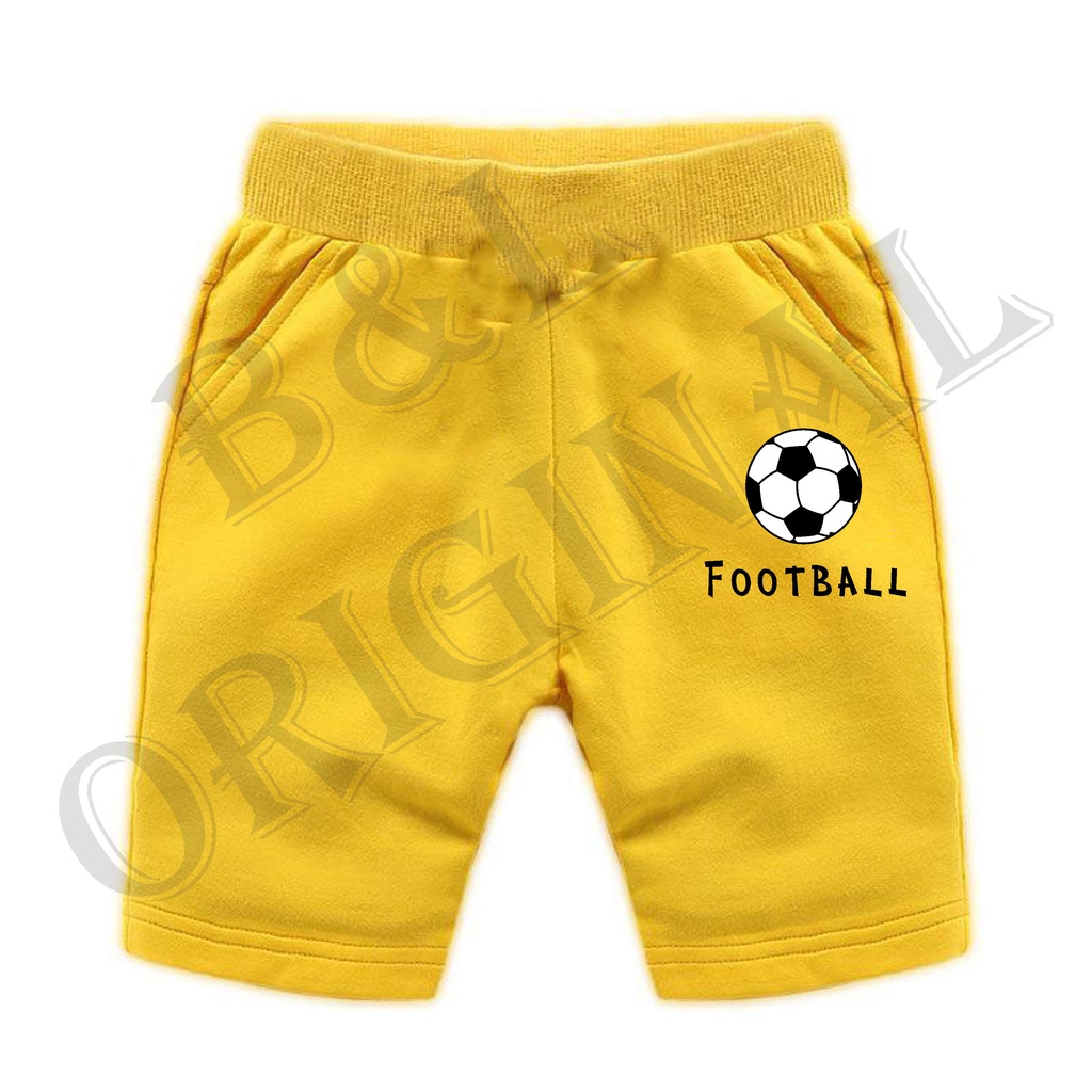 BS/COD/CELANA PENDEK FOOTBALL ANAK ANAK 1-7 TAHUN//REALPIC//GOOD QUALITY