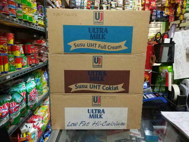 Susu Ultra Milk UHT 250ml (1dus = 24pc) (Gojek Only)