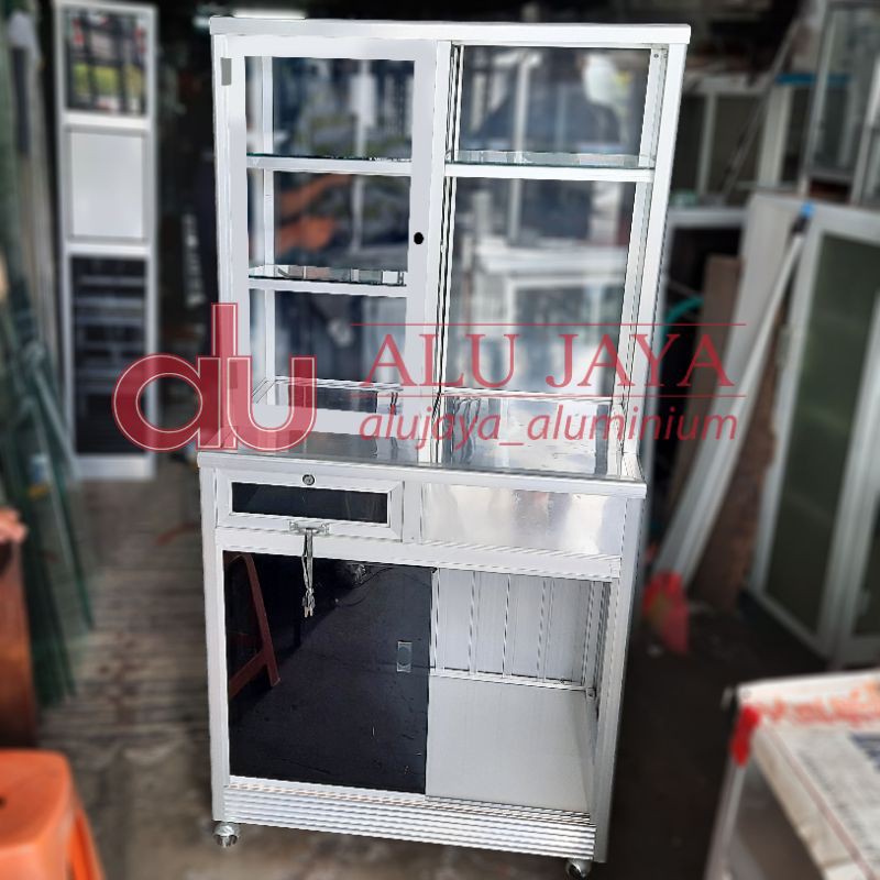 etalase jus 80cm pintu