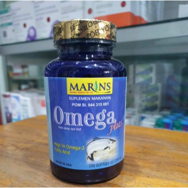 MARINOX OMEGA 3 1000 MG  PLUS MARINS OMEGA 3 PLUS ISI 100 SOFGEL