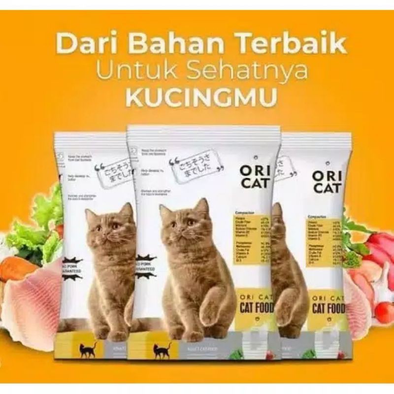 MURAH ORI CAT MAKANAN KUCING REPACK