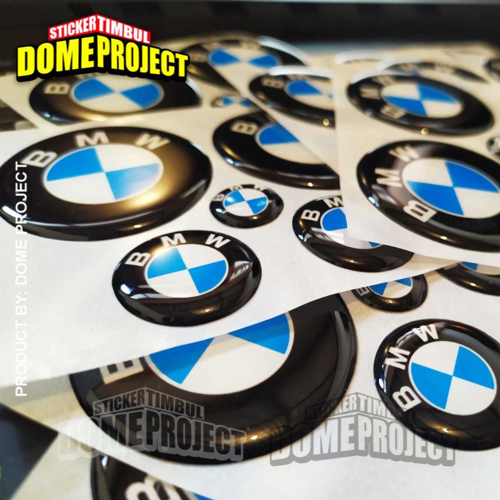 STIKER MOTOR TIMBUL EMBLEM LOGO BMWYAMAHA AEROX NMAX LEXI SET AESTHETIC KEREN