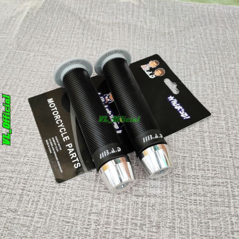 handgrip sarung gas ibad + jalu stang chrome model pcx universal motor grip ibad Thailand plus bandul jalu beat mio vario genio Scoopy fazzio ktc rcb domino