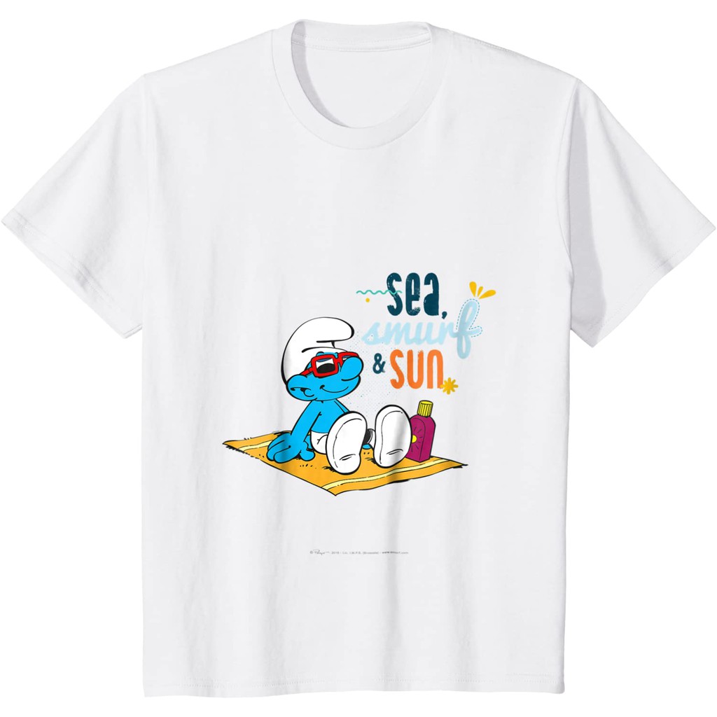 Baju Anak Sea Smurf & Sun T-Shirt