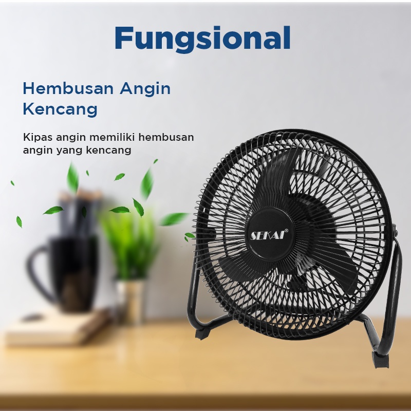 SEKAI Desk/Floor Fan 9 inch HDO915S Kipas Angin Meja Lantai HDO 915-S