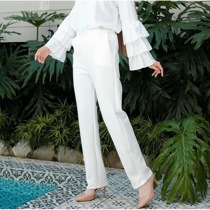 SAVAHIJAB-CELANA ZIPPER KANTONG / SCUBA PANTS / NUTRI PANST SCUBA
