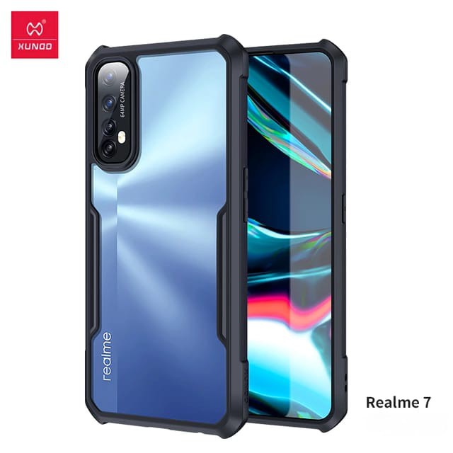 XUNDD ORIGINAL Realme 7i 7 7 Pro Soft Hard Case Hybrid Armor