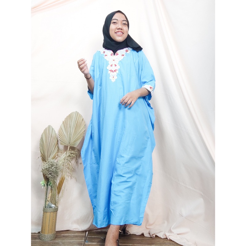 SB Collection Dress Maxi Depiya Longdress Kaftan Gamis Jumbo Casual Wanita