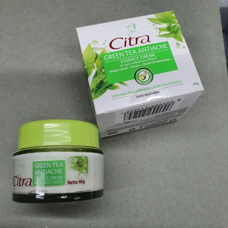 Citra hazeline pearly glow uv sama Green Tea anti acne 40g